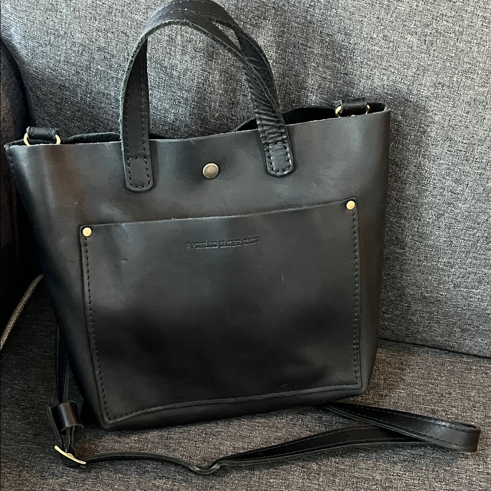 Portland Leather Goods Mini Crossbody Tote